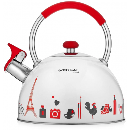 Чайник Vensal Paris VS3001 Белый