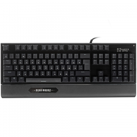 Клавиатура проводная Harper Gaming DeAd Moroz GKB-P101 черный
