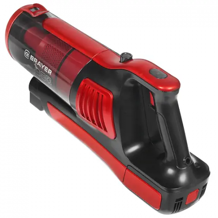 Пылесос BRAYER BR4260 черный-красный
