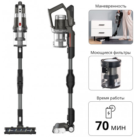 Пылесос Midea P7 Flex черный