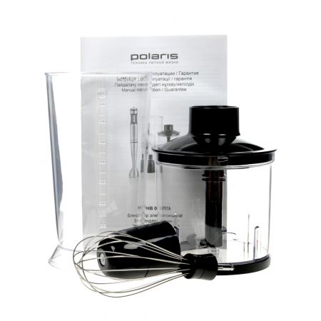 Блендер погружной Polaris PHB 0757A серебристый