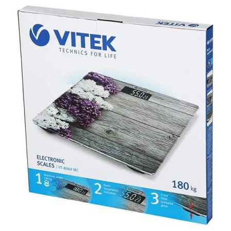 Весы напольные Vitek VT-8069 серый
