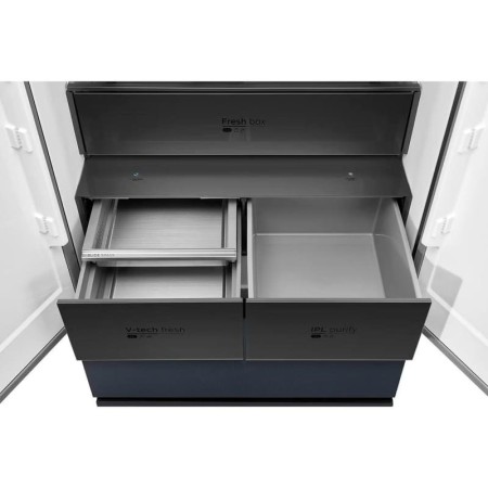 Холодильник Midea MDRF705BIE70 серый
