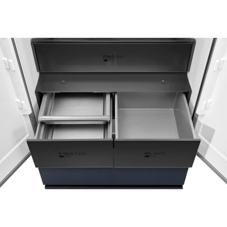 Холодильник Midea MDRF705BIE70 серый