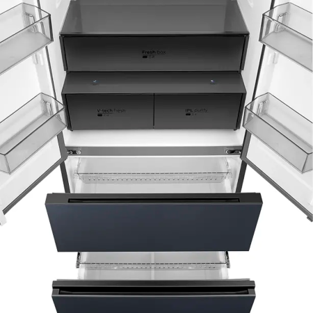 Холодильник Midea MDRF705BIE70 серый