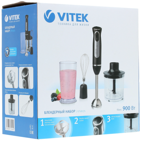 Блендер погружной Vitek VT-8525 черный