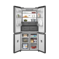 Холодильник Midea MDRM706BIE70 серый