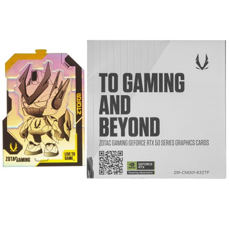Видеокарта ZOTAC GAMING GeForce RTX 5050 Twin Edge OC White Edition (ZT-B50500Q-10M) 8 Гб белый