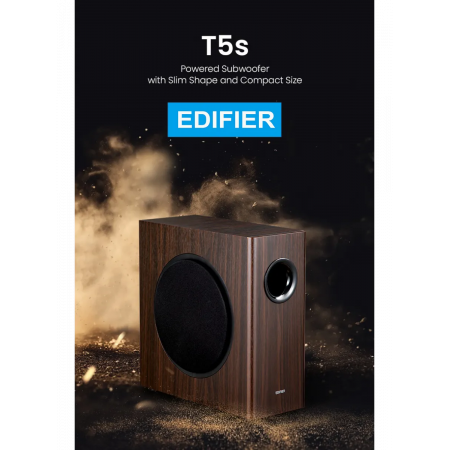 Cабвуфер Edifier T5S коричневый