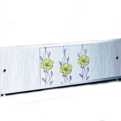 Экран под ванну Оптима Decor 030 вьюн салатовый Экран под ванну Оптима Decor 030 вьюн салатовый