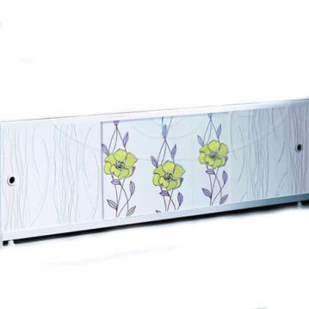 Экран под ванну Оптима Decor 030 вьюн салатовый