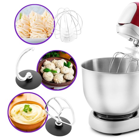 Миксер Kitfort КТ-1367 серебристый