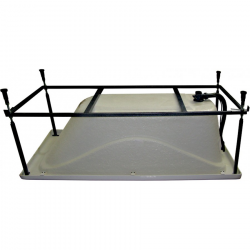 Каркас Стальной на Ванну Стандарт 120/130/140 Черный