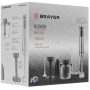 Блендер погружной BRAYER 1252BR серебристый