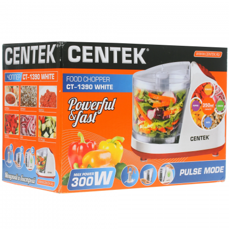 Кухонный измельчитель Centek CT-1390 белый Кухонный измельчитель Centek CT-1390 белый