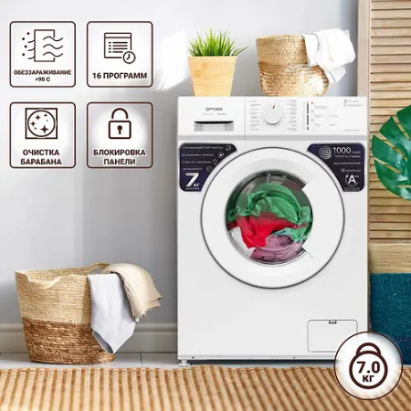 Стиральная машина OPTIMA OWM-7048W белый