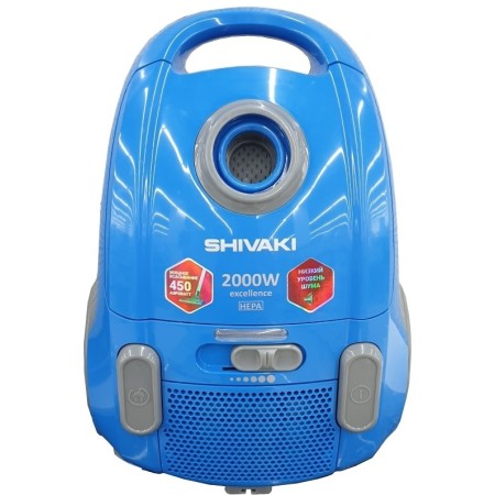 Пылесос Shivaki VC 120 Con BLU KZ синий