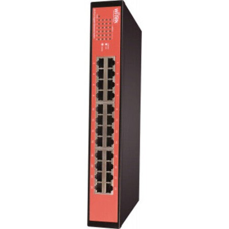 Коммутатор Wi-Tek WI-SG124D V3 красный