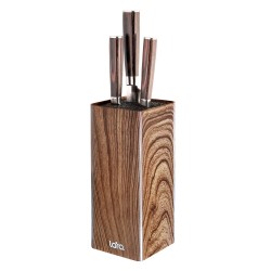 Подставка для ножей Lara LR05-102 Wood коричневый