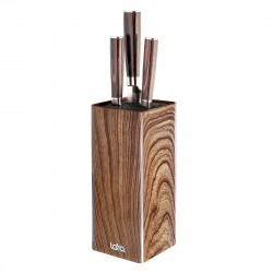 Подставка для ножей Lara LR05-102 Wood коричневый