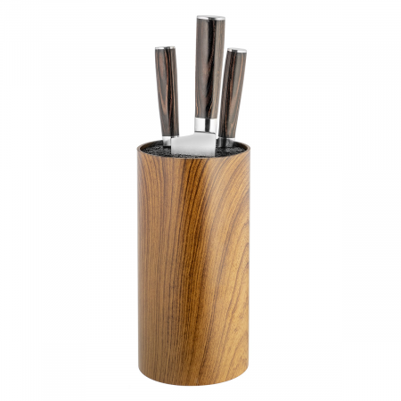 Подставка для ножей Lara LR05-103 Wood коричневый