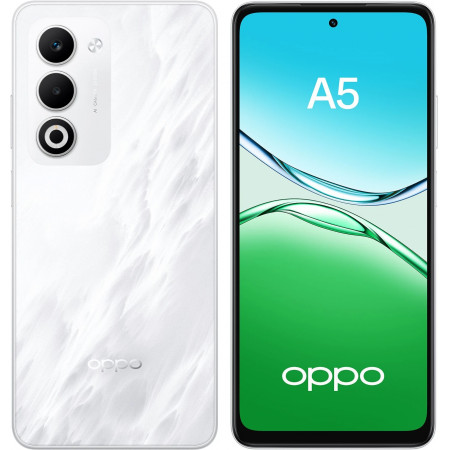 Смартфон OPPO A5 8/256 ГБ белый (Mist White)