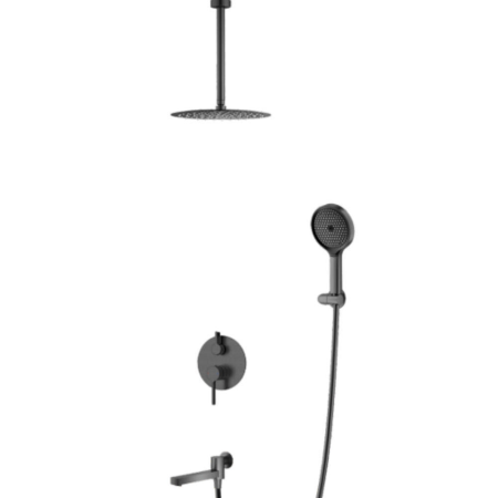 Смеситель для ванны с 3-функциями Raglo R20272.06324371.09 серый