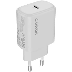 Сетевое зарядное устройство CANYON OnCharge 200 (CNE-CHA200-01) белый