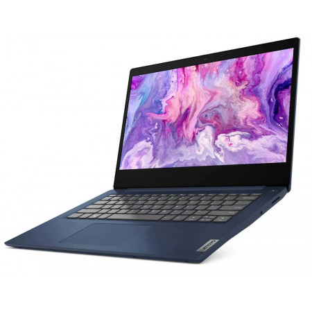 14" Ноутбук Lenovo IdeaPad 3 14ITL6 + мышь HyperX Pulsefire Core HX-MC004B и AirBuds 4 White (82H7004YRU) темно-синий