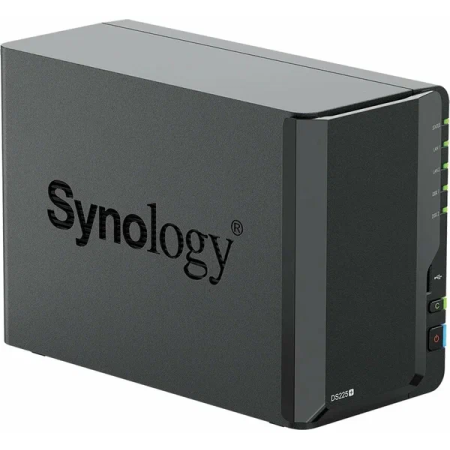 Сетевое хранилище Synology DS225+ черный