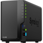 Сетевое хранилище Synology DS225+ черный