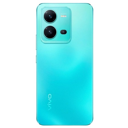 Смартфон Vivo V25 8/256 ГБ голубой (Aquamarine Blue) + Наушники vivo TWS Air Bubble белый (White)