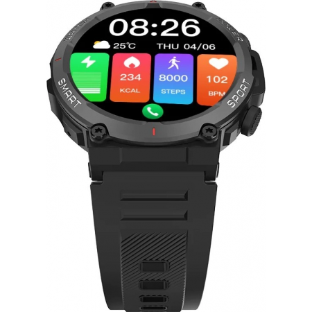 Смарт-часы Blackview W50 черный (1 ремешок) 50 мм Смарт-часы Blackview W50 черный (1 ремешок) 50 мм