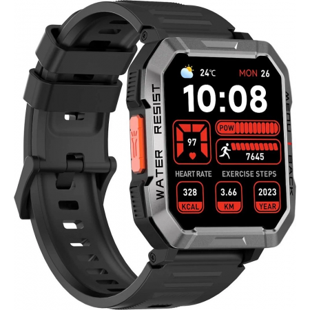 Смарт-часы Blackview W60 черный (1 ремешок) 50 мм Смарт-часы Blackview W60 черный (1 ремешок) 50 мм