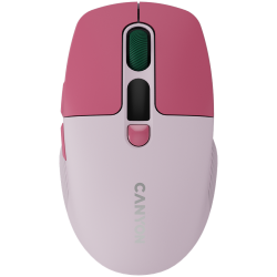 Мышь беспроводная Canyon MW-26 LCD (CNS-CMSW26P) розовый