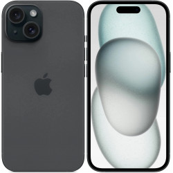 Смартфон Apple iPhone 15 MTP03HX/A 6/128 ГБ черный (Black)