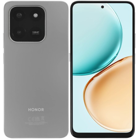 Смартфон HONOR X7d LGN-LX1 6/128 ГБ серый (Meteor Silver)