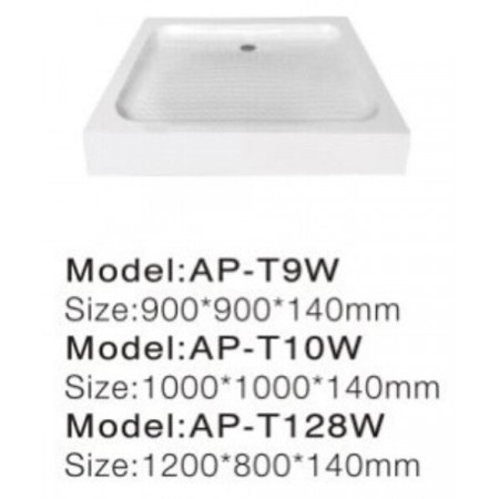Душевой поддон Appolo AP-T10W белый