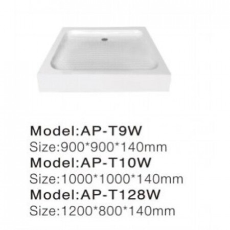 Душевой поддон Apollo AP-T128W белый