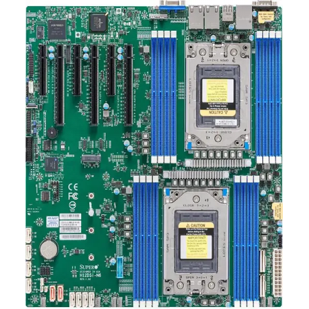 Материнская плата SuperMicro H12DSi-N6 зеленый