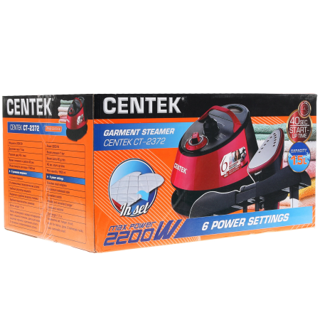 Отпариватель Centek CT-2372 красный