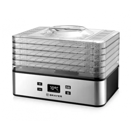 Сушилка для овощей и фруктов BRAYER BR1900 белый Сушилка для овощей и фруктов BRAYER BR1900 белый