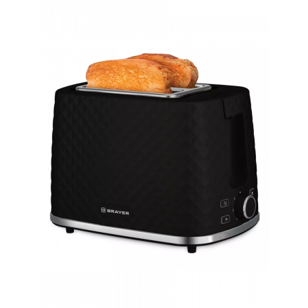 Тостер BRAYER 2101BR-BK черный