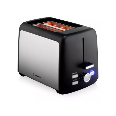 Тостер BRAYER 2109BR черный