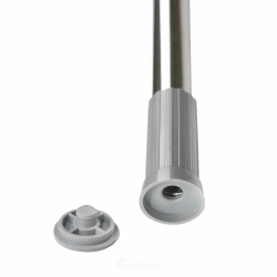 Держатель и штанга для душа Аквалиния 4680018341294 Серый