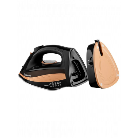 Утюг BRAYER 4010BR чёрный с бежевым Утюг BRAYER 4010BR чёрный с бежевым