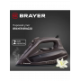 Утюг BRAYER 4020BR чёрный с коричневым Утюг BRAYER 4020BR чёрный с коричневым