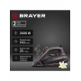 Утюг BRAYER 4020BR чёрный с коричневым Утюг BRAYER 4020BR чёрный с коричневым