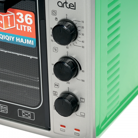 Мини-печь Artel MD 3618 L серо-зеленый