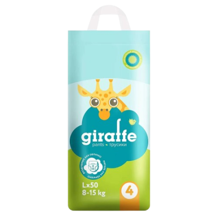 Многоразовые трусики LOVULAR GIRAFFE L белый
